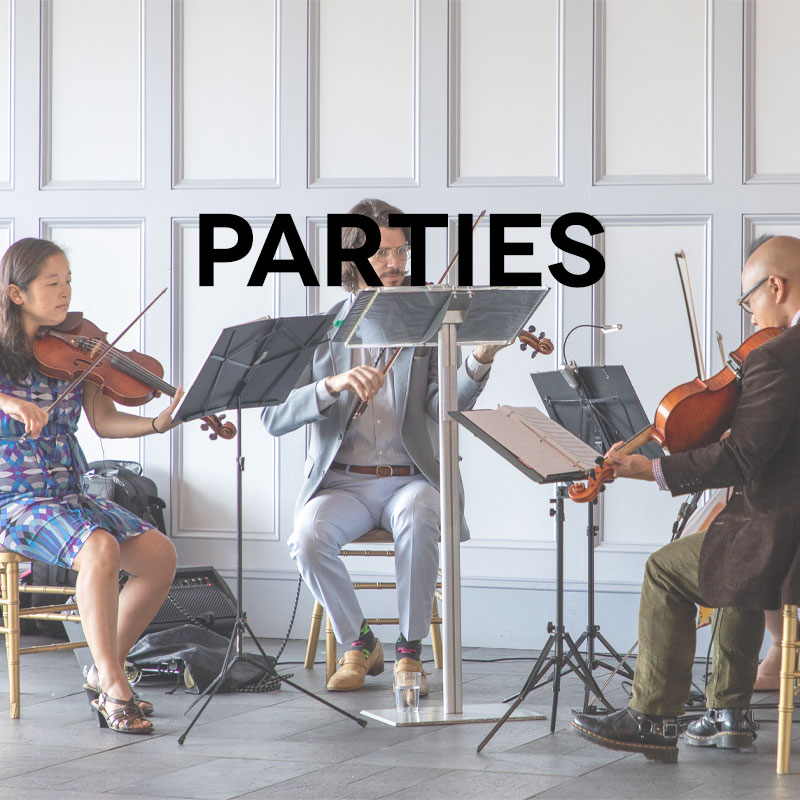 string quartet for a private party
